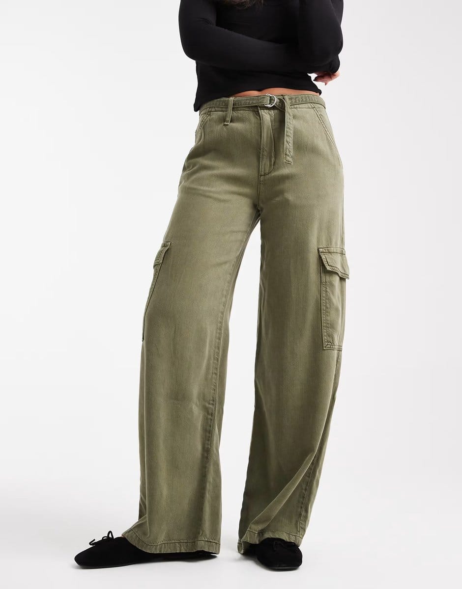 ASOS Levi's baggy dad cargo trousers in khaki - 1