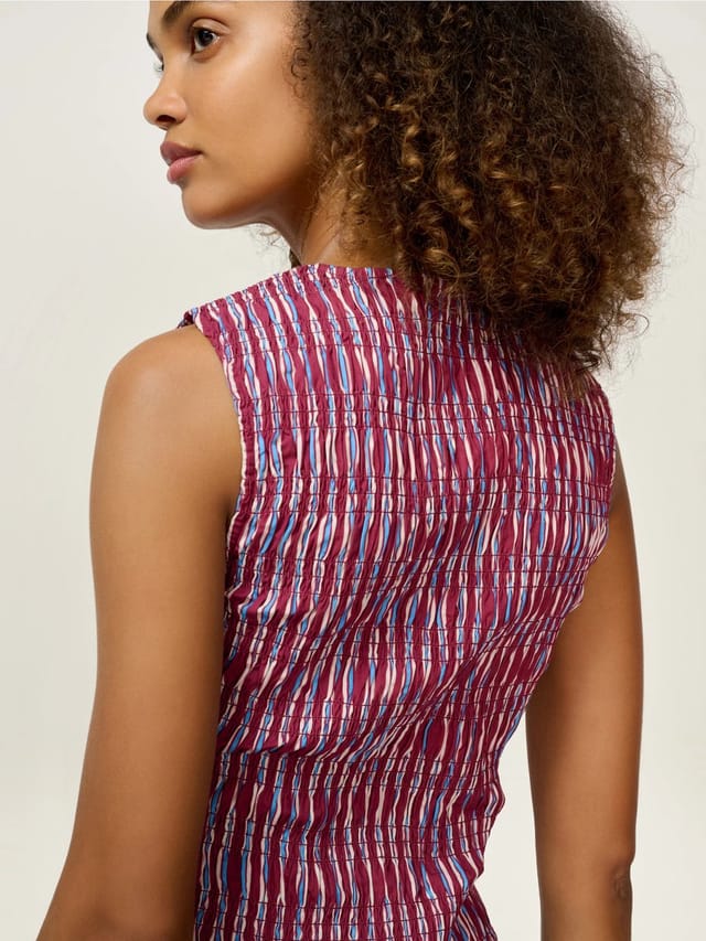 OMNES Alana Top in Stripe - 3