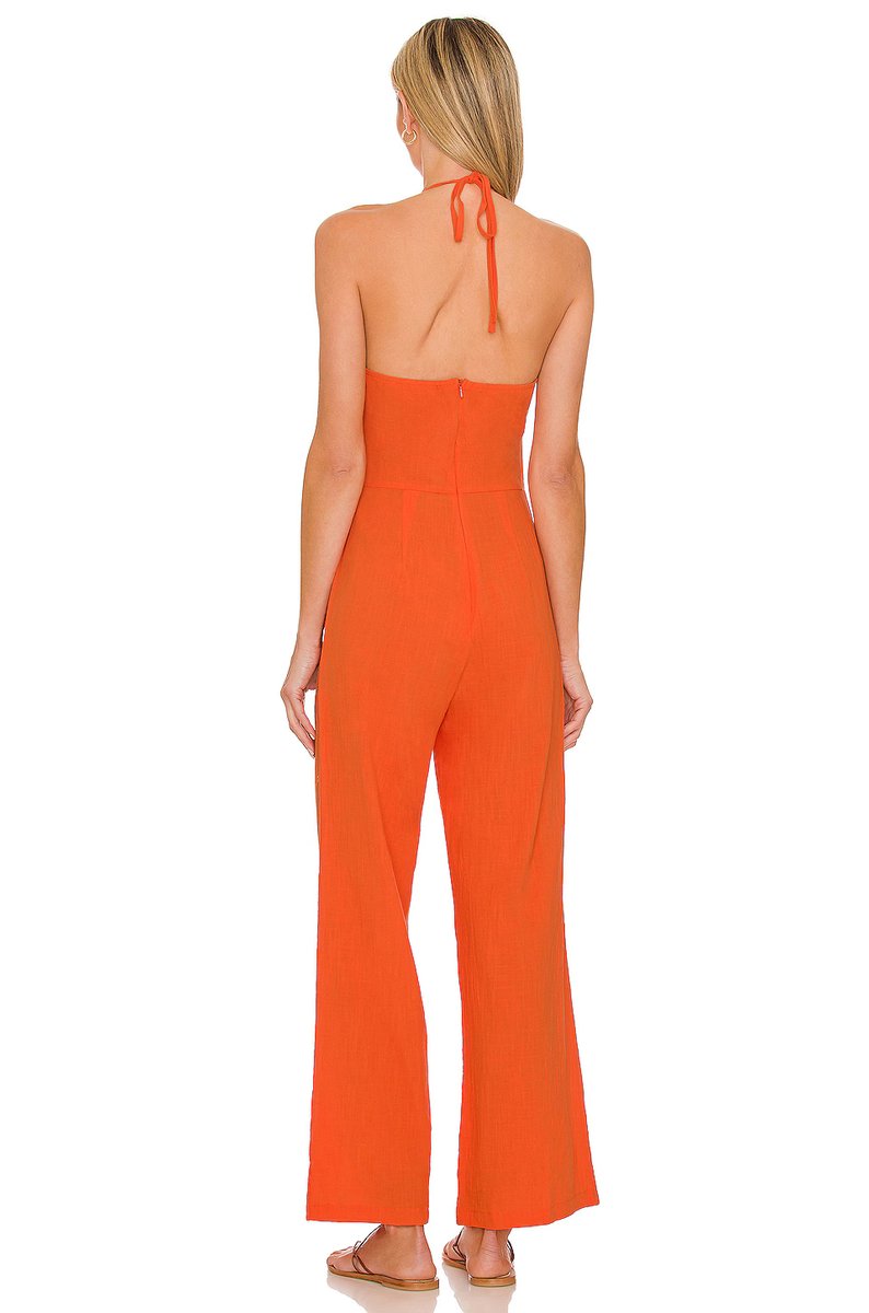 revolve x REVOLVE Boat Linen Jumpsuit - 3