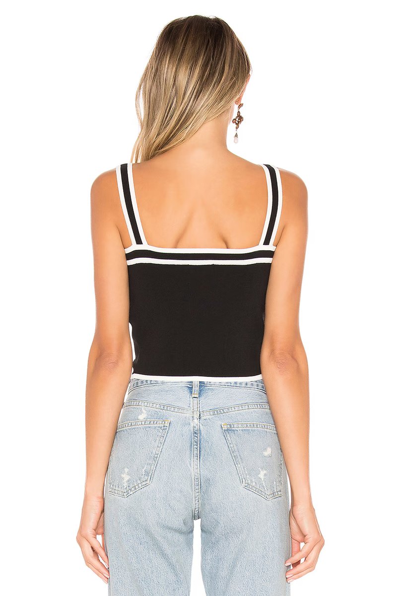 revolve Selma Contrast Stripe Top - 3