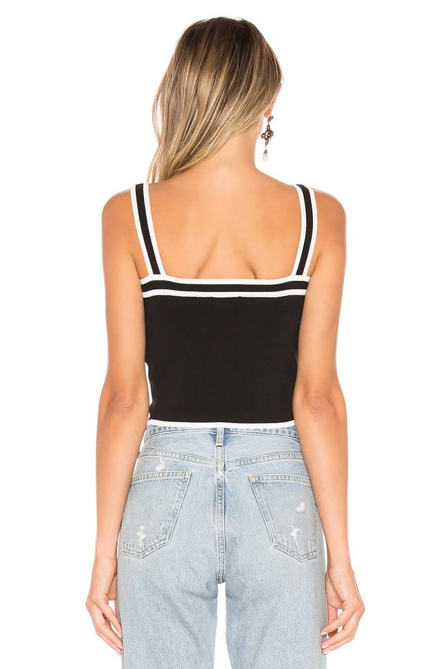 revolve Selma Contrast Stripe Top - 3
