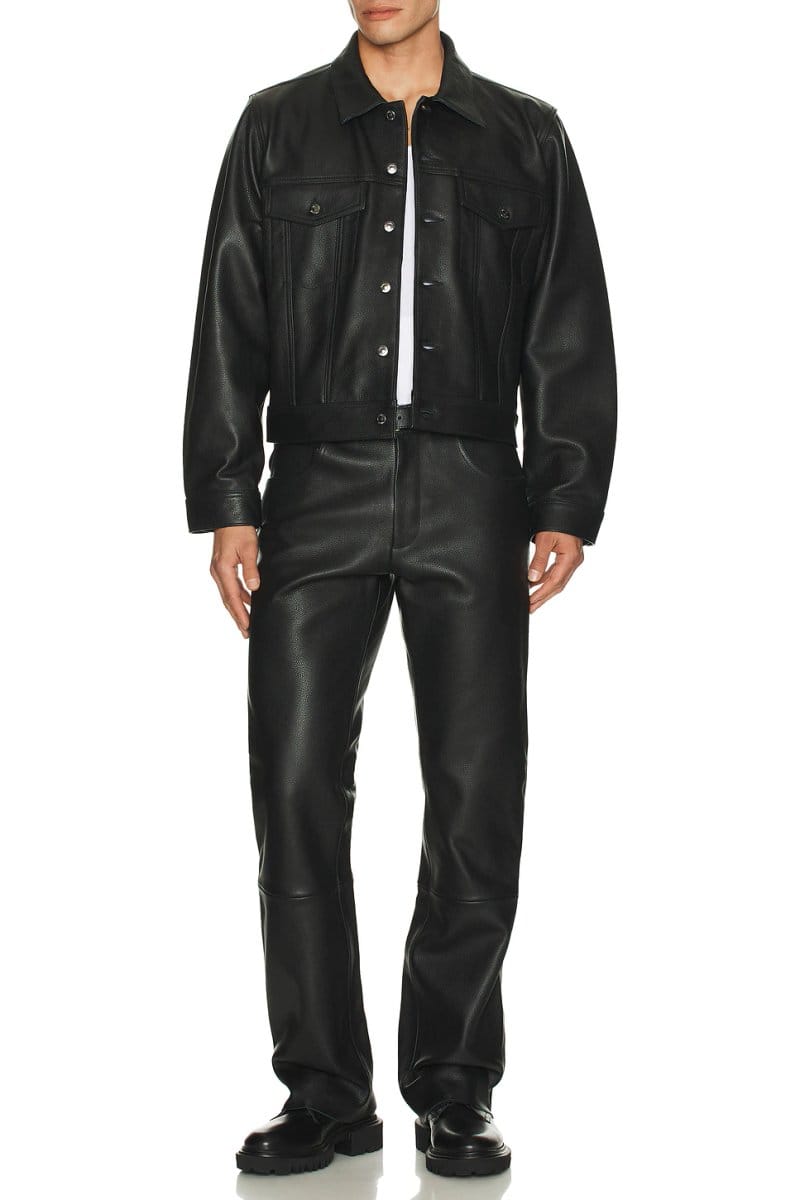 revolve Leather Pants - 4