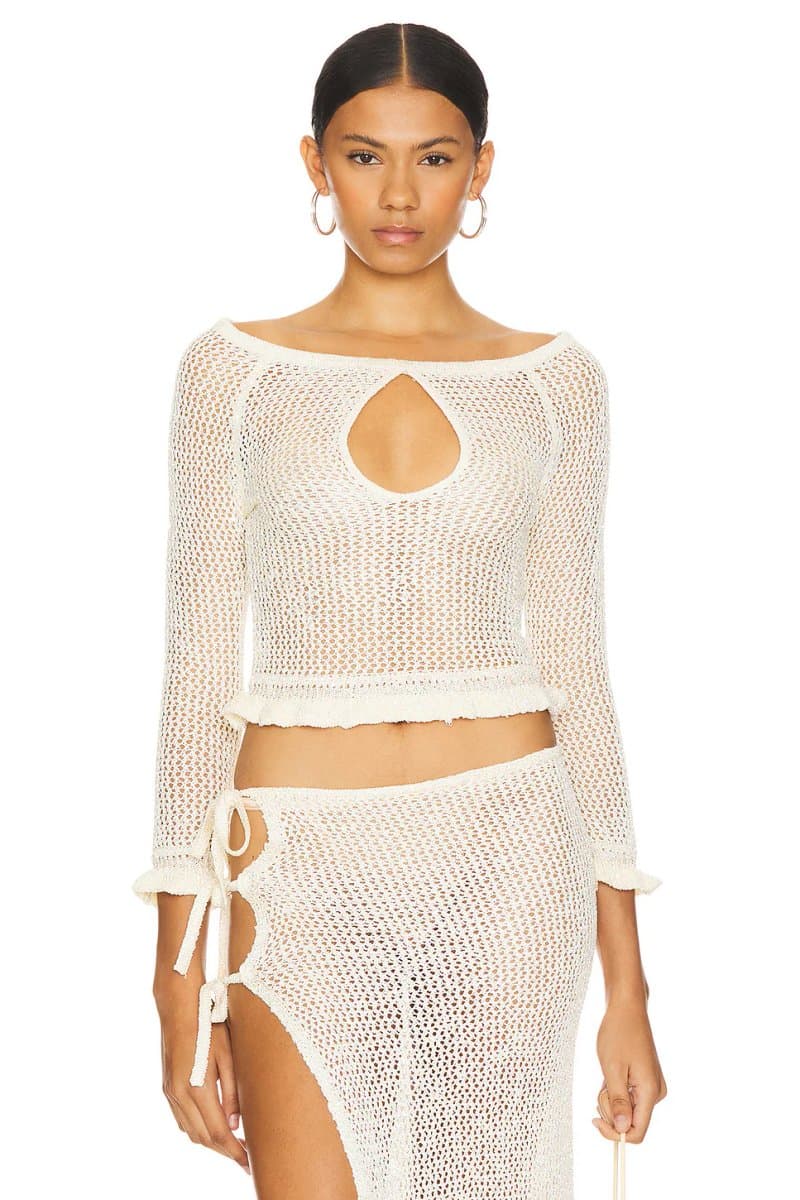 revolve Alexius Sequin Top