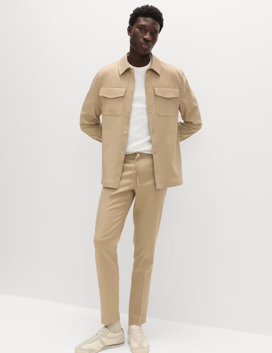 Marks & Spencer M&S Shacket Sand - 4