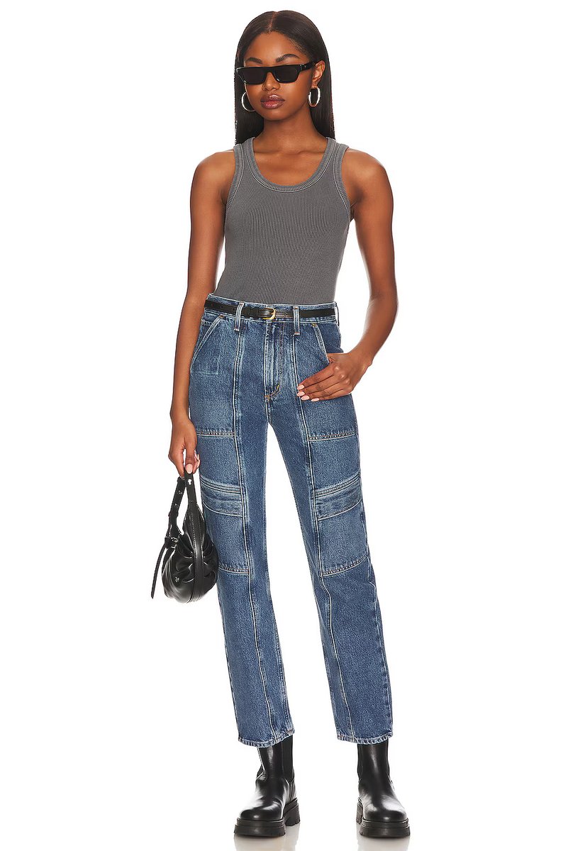 revolve Cooper Cargo Jeans - 4