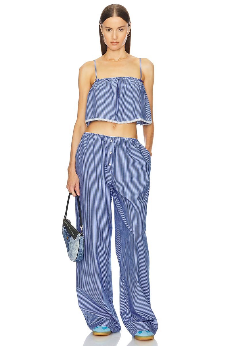 revolve Pinstripe Poplin Camisole - 4