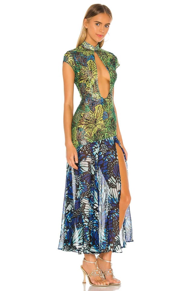 revolve Lace Butterfly Dress - 2