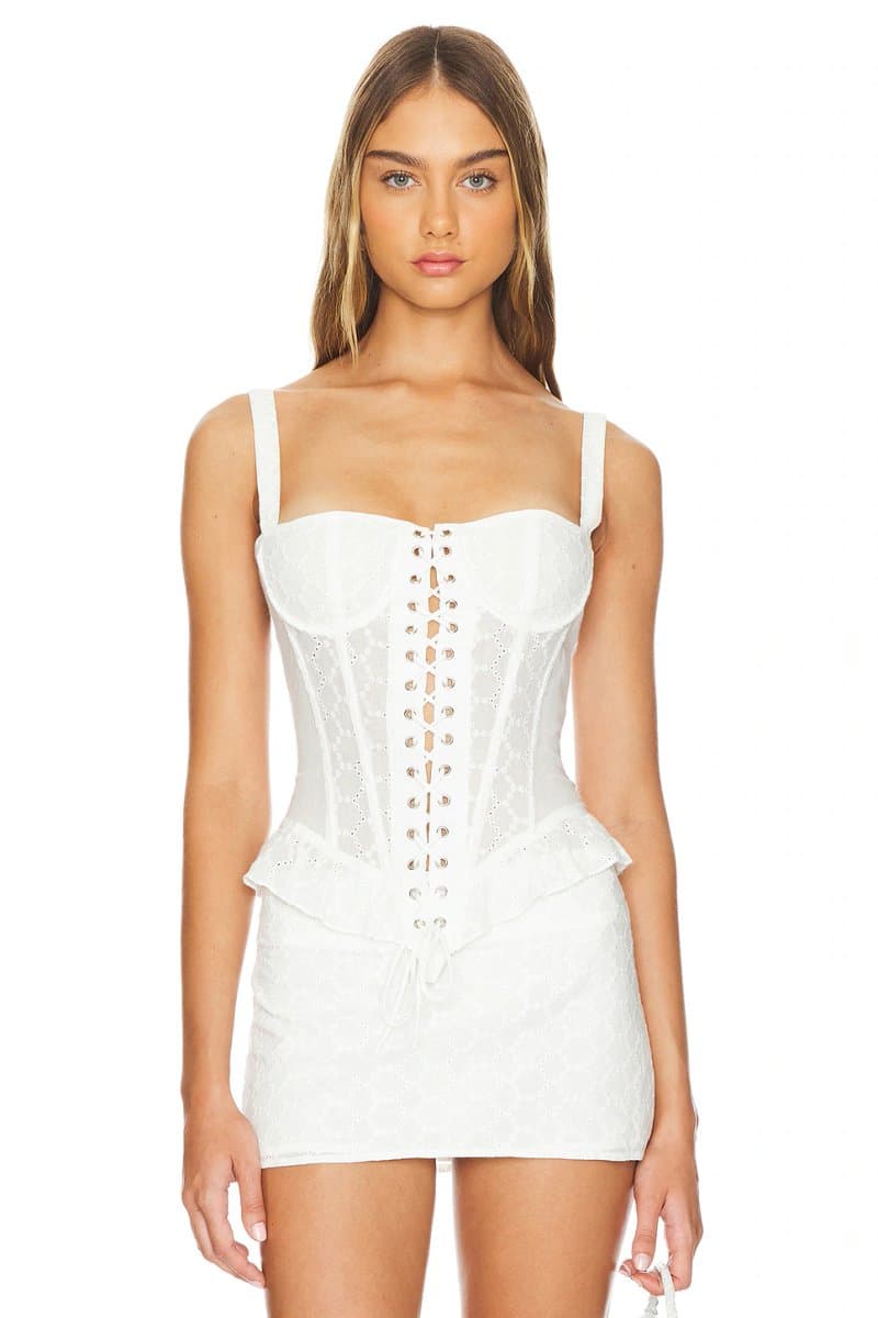 revolve Prophecy Tie Up Corset