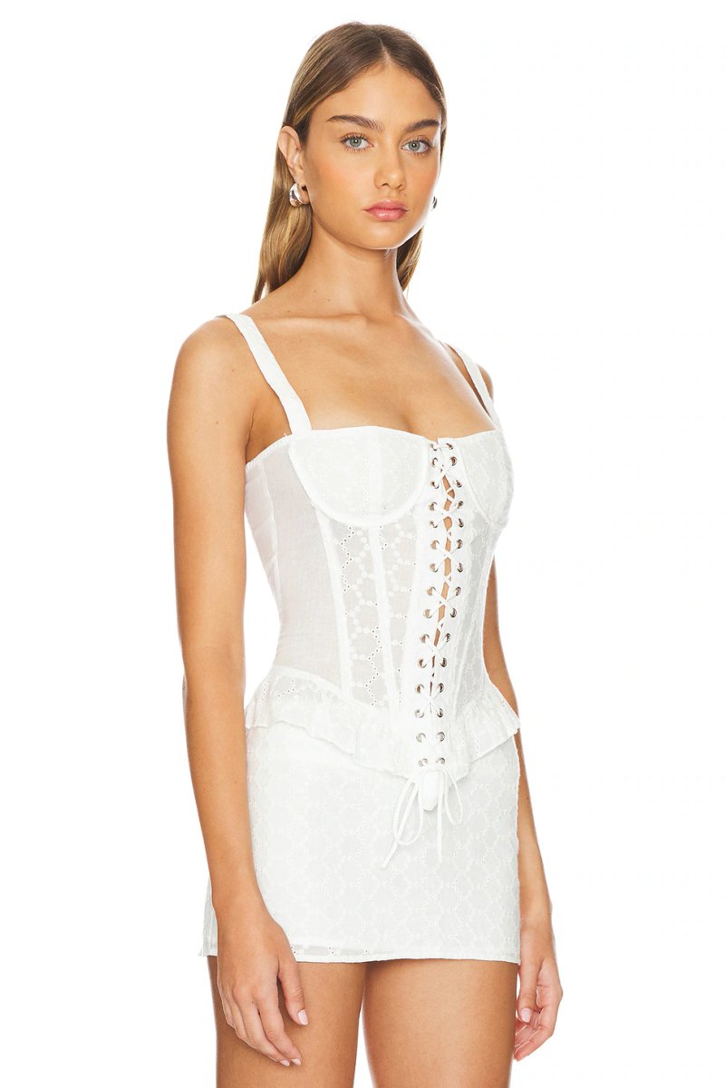 revolve Prophecy Tie Up Corset - 2