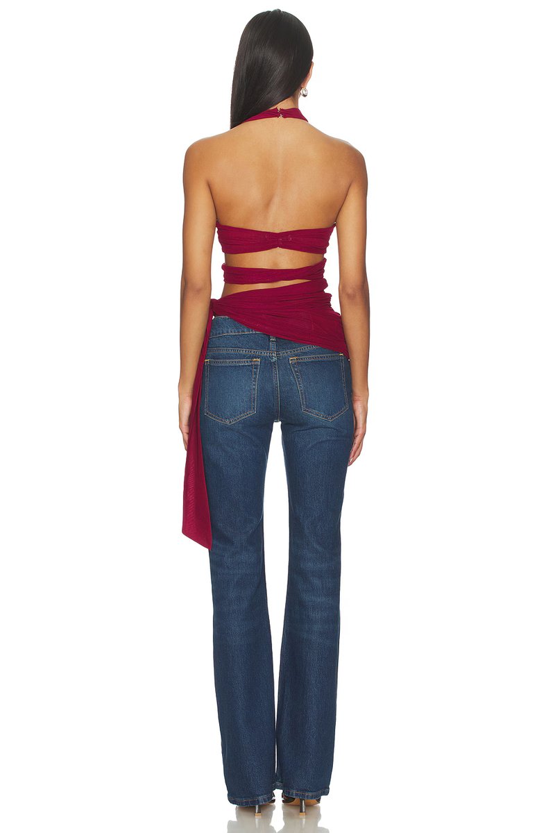 revolve Mesh Wrap Top - 3