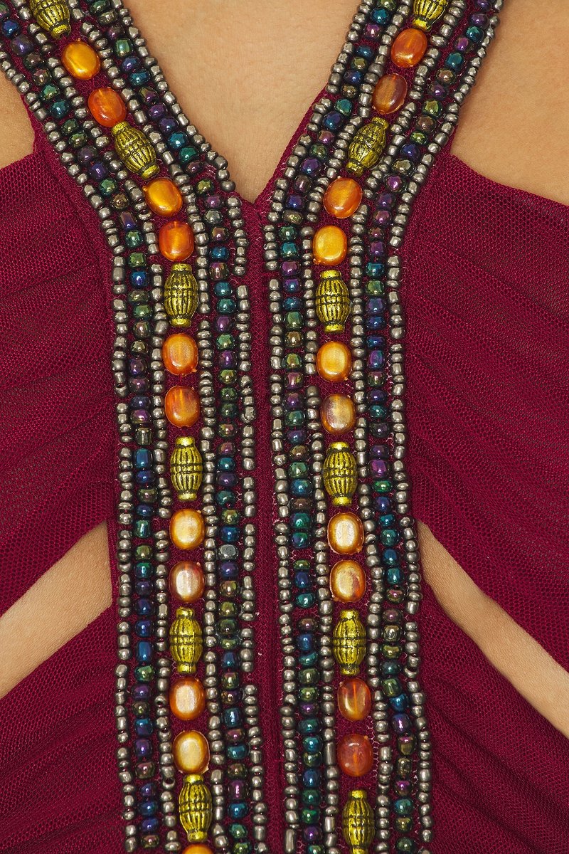 revolve Mesh Wrap Top - 4