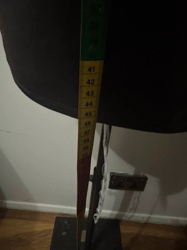 ASOS Design brown mini dress halter neck ties dress circle metallic ring - 2