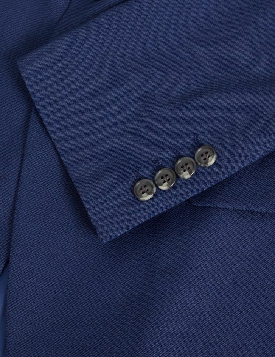 Marks & Spencer M&S Regular Fit Stretch Suit Jacket Dark Indigo - 2