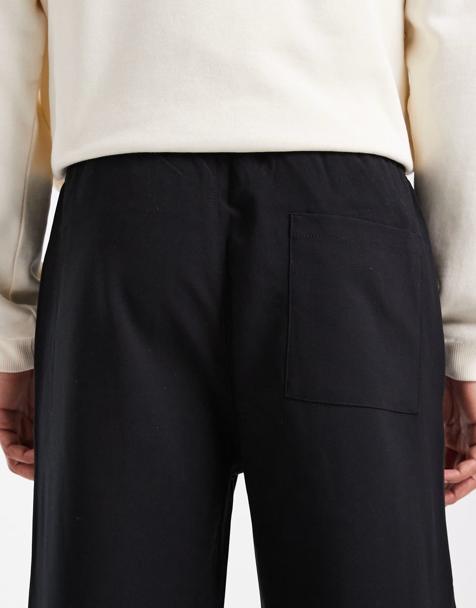 ASOS ONLY & SONS straight fit trouser in black - 4