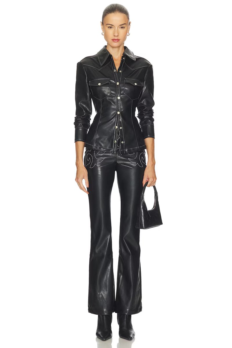 revolve Western Button Up Top - 4