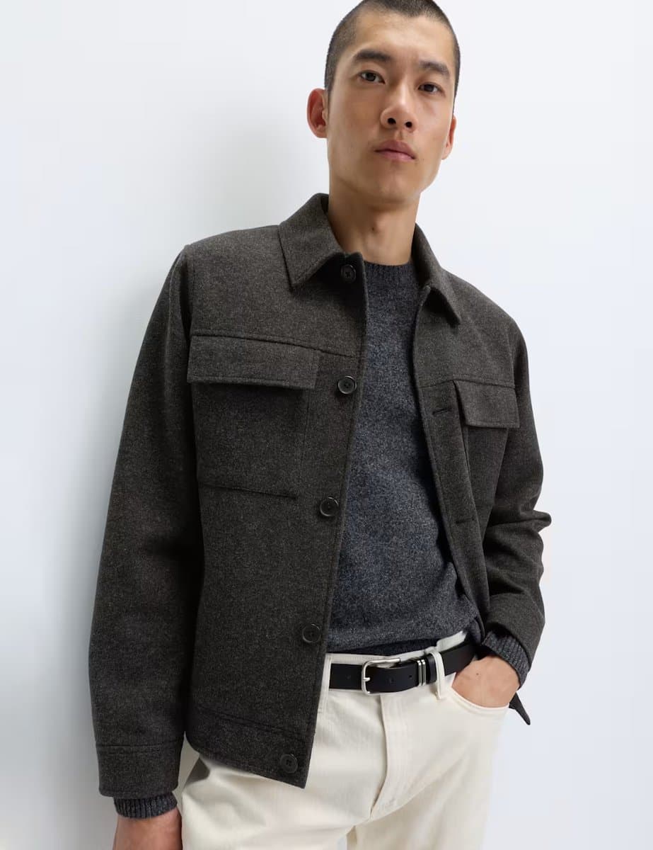 Marks & Spencer M&S Short Jacket Charcoal