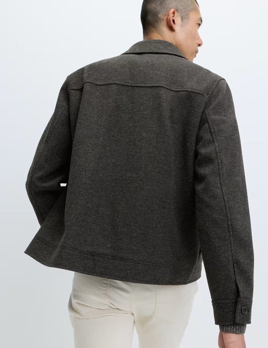 Marks & Spencer M&S Short Jacket Charcoal - 4