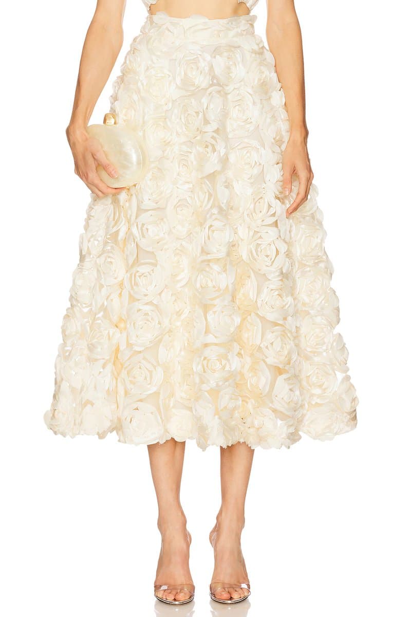 revolve Maxi Sun Skirt