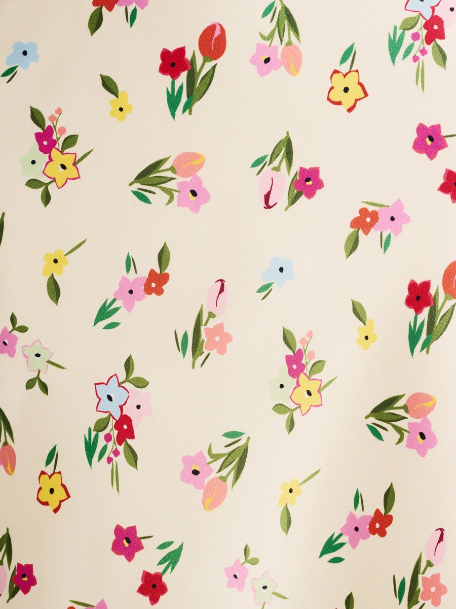 OMNES Belle Dress  in Yellow Floral - 4