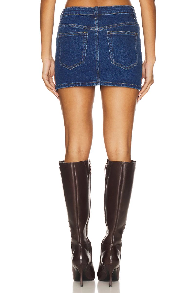 revolve Maeve Denim Skirt - 4