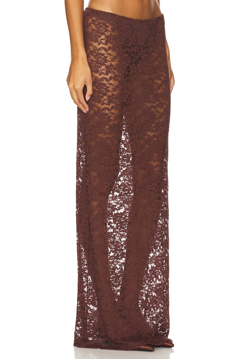 revolve Black Swan Lace Maxi - 2