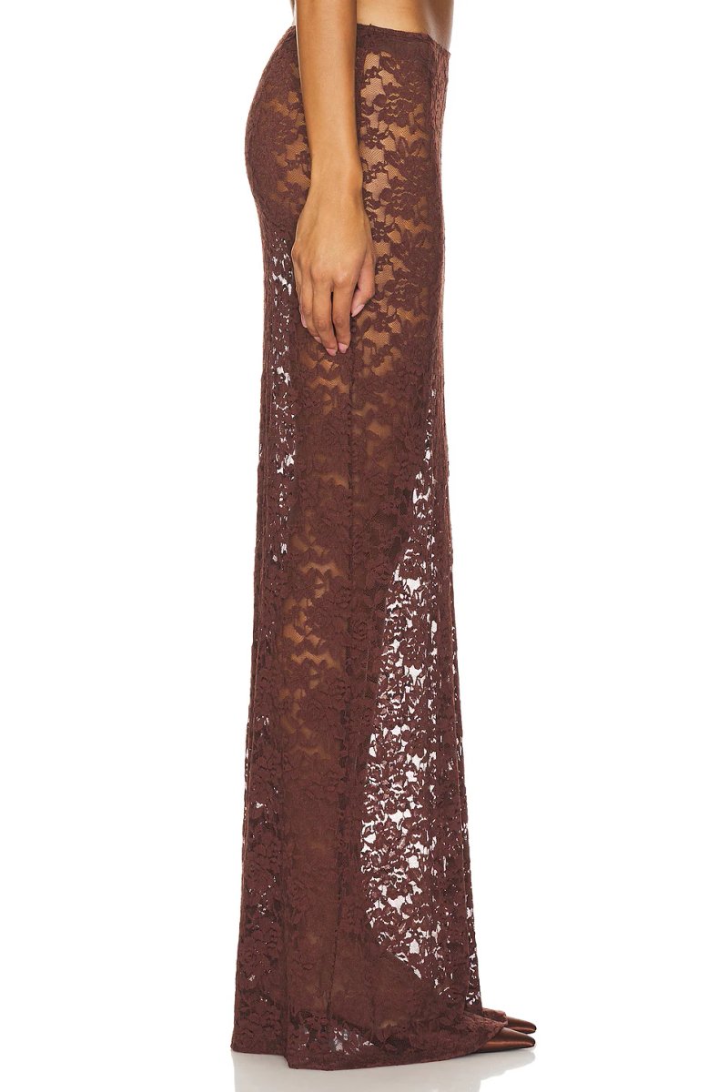 revolve Black Swan Lace Maxi - 3