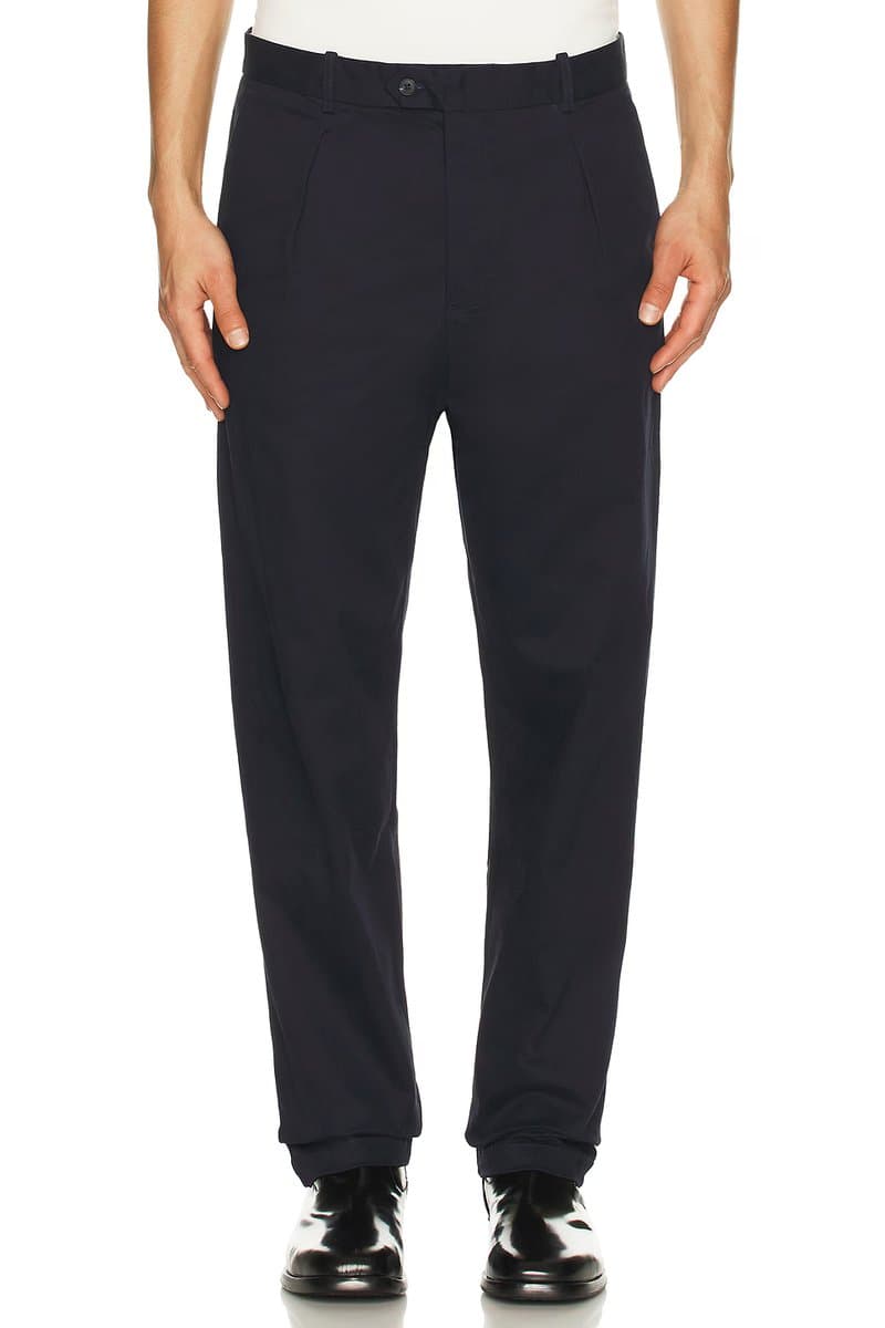 revolve Canvas Pleated Chino