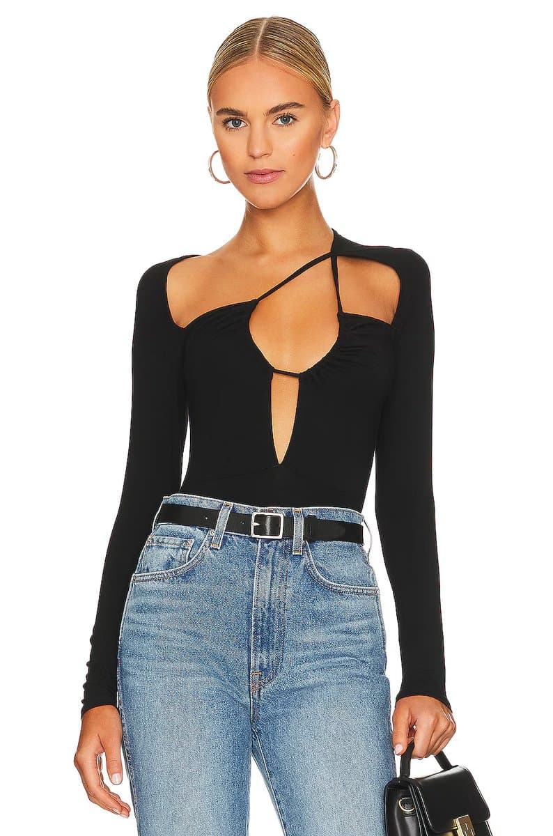 revolve Aranza Ruched Bodysuit