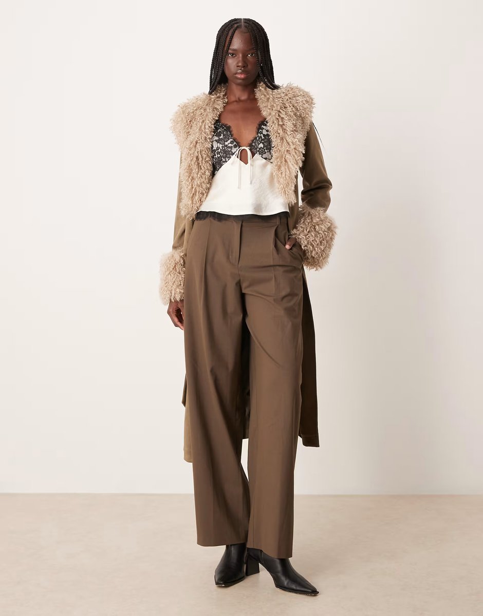 ASOS Abercrombie & Fitch lace cami top in cream - 3