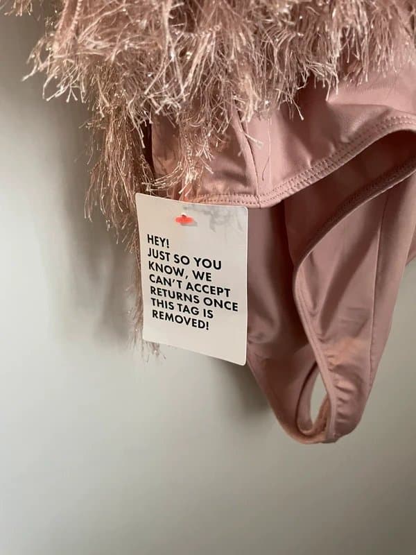 ASOS Feather body by Asos Luxe