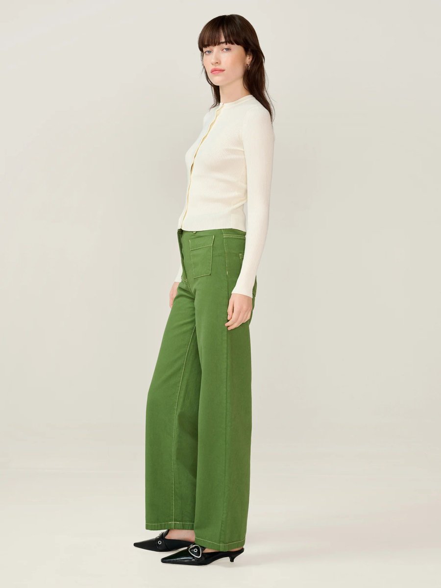 OMNES Orielle Jean in Khaki - 2