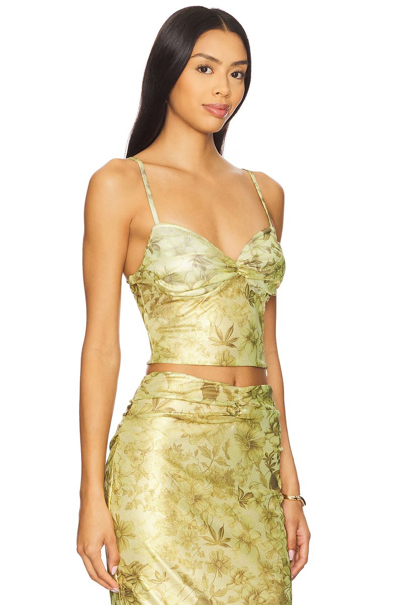 revolve Printed Lame Top - 2