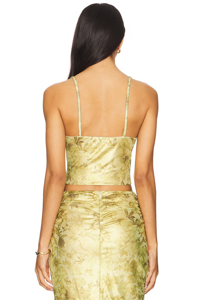 revolve Printed Lame Top - 3