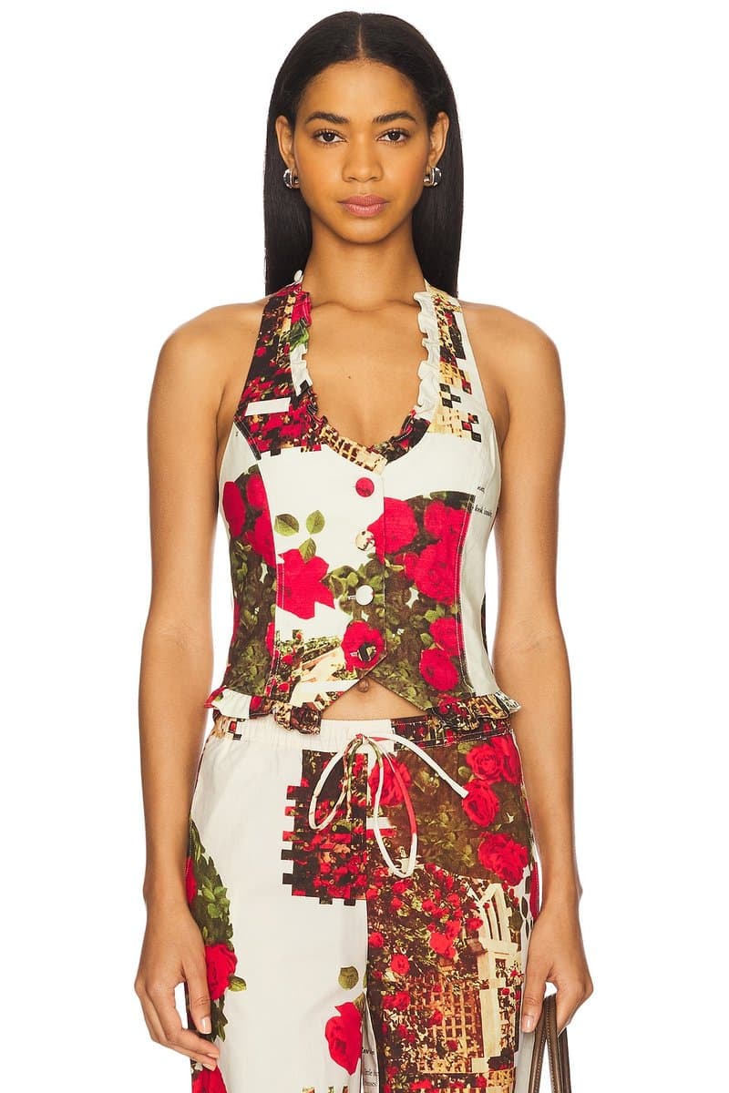 revolve Rose Garden Waistcoat