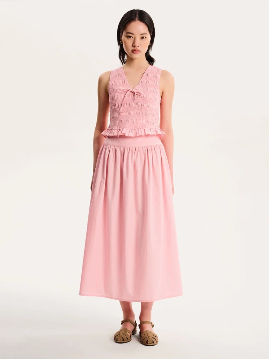 OMNES OMNES Darcie Skirt in Pink