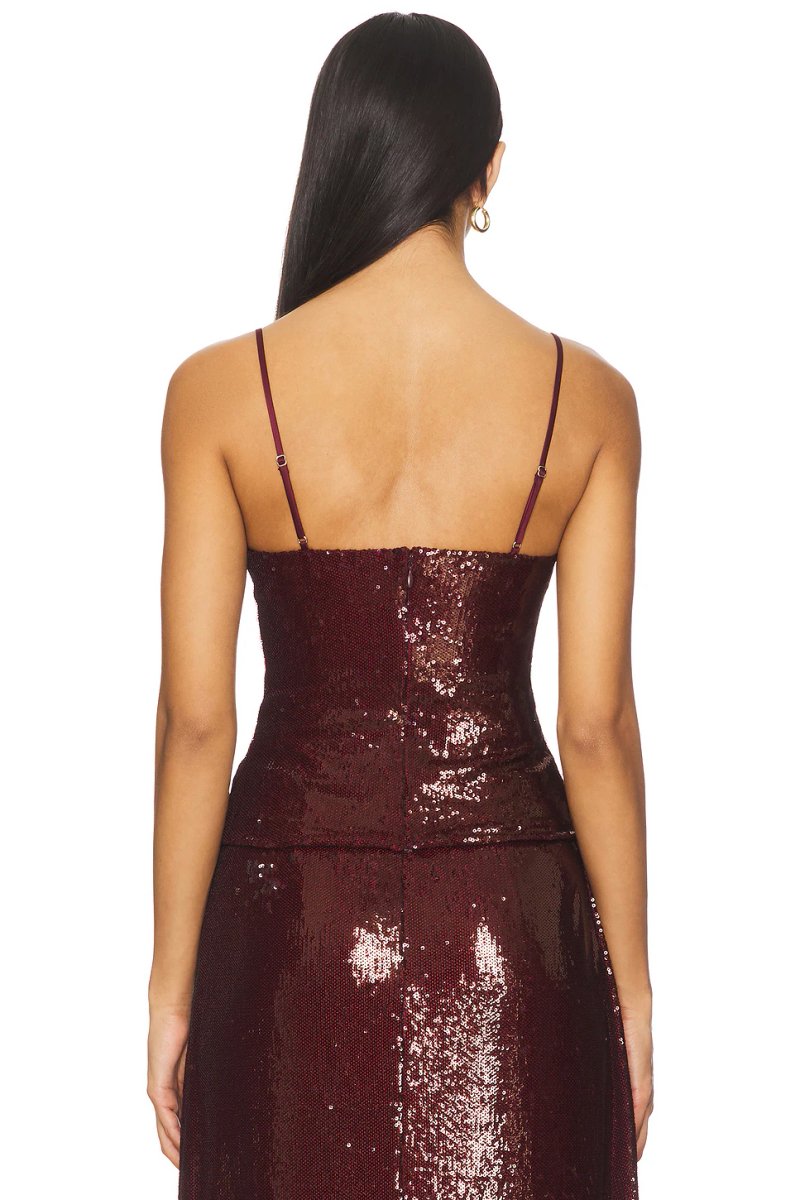 revolve Sequin Column Tank Top - 3