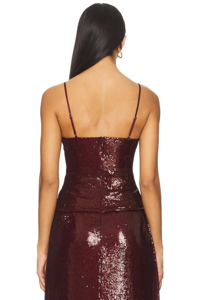 revolve Sequin Column Tank Top - 3