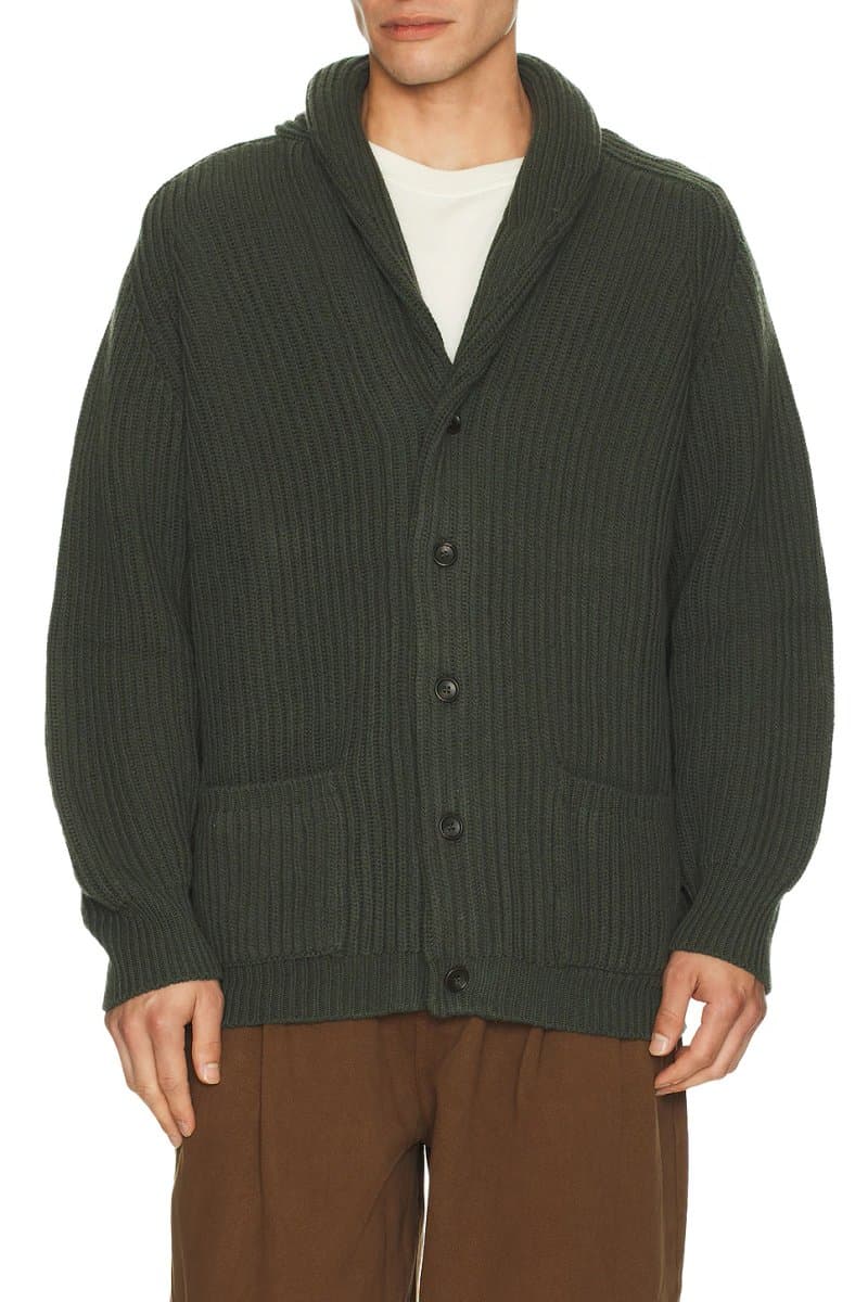 revolve Revolve Filson Bristol Cardigan in Forest Green Heather