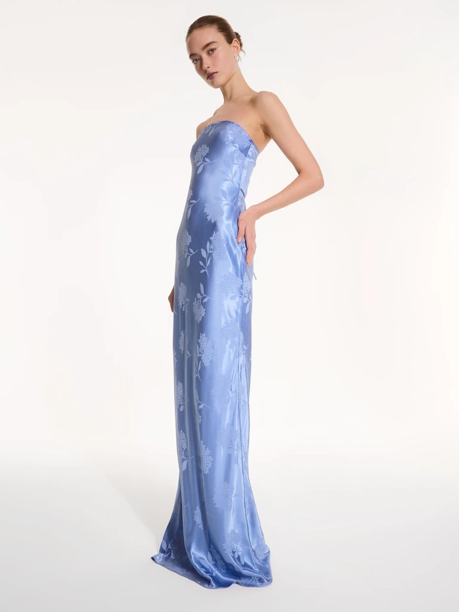 OMNES Amdra Maxi Dress in Blue - 2
