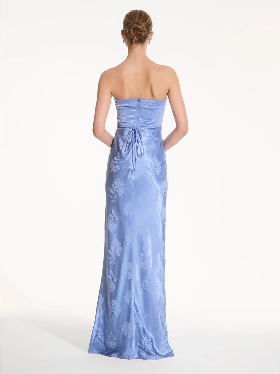 OMNES Amdra Maxi Dress in Blue - 3