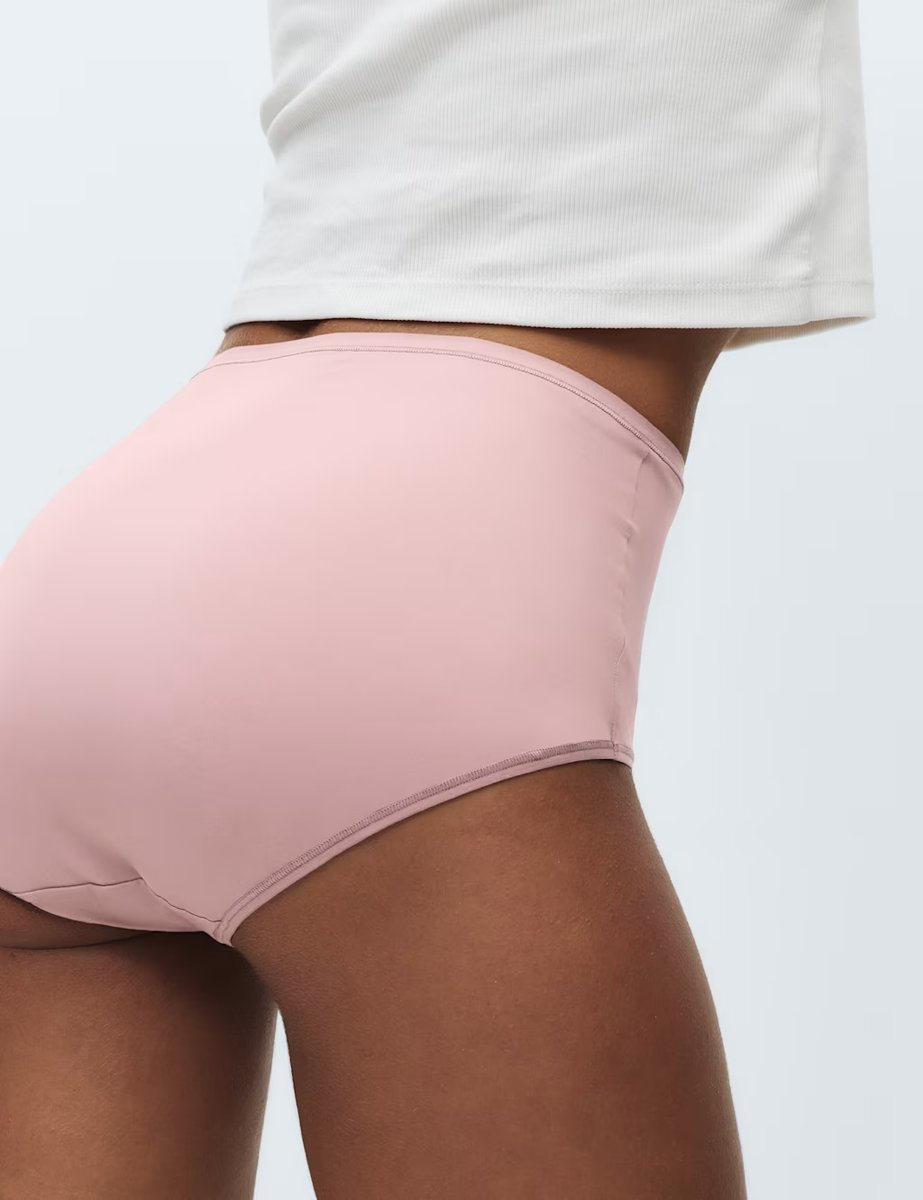 Marks & Spencer M&S 5pk Microfibre Full Briefs Brown Haze - 2