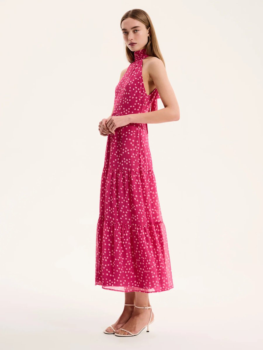 OMNES Romeo Dress in Pink - 2
