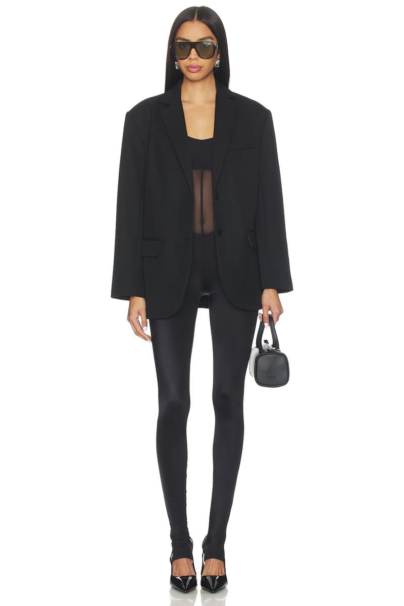 revolve Spandex Sheer Panel Jumpsuit - 4