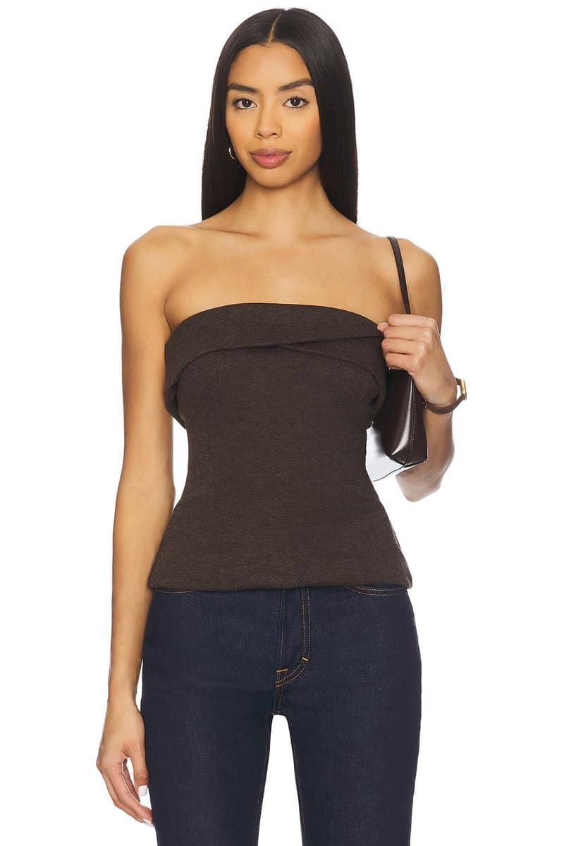 revolve Josefina Strapless Top