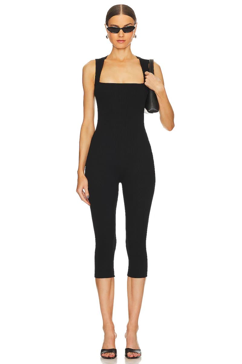 revolve Bell Pedal Pusher Jumpsuit