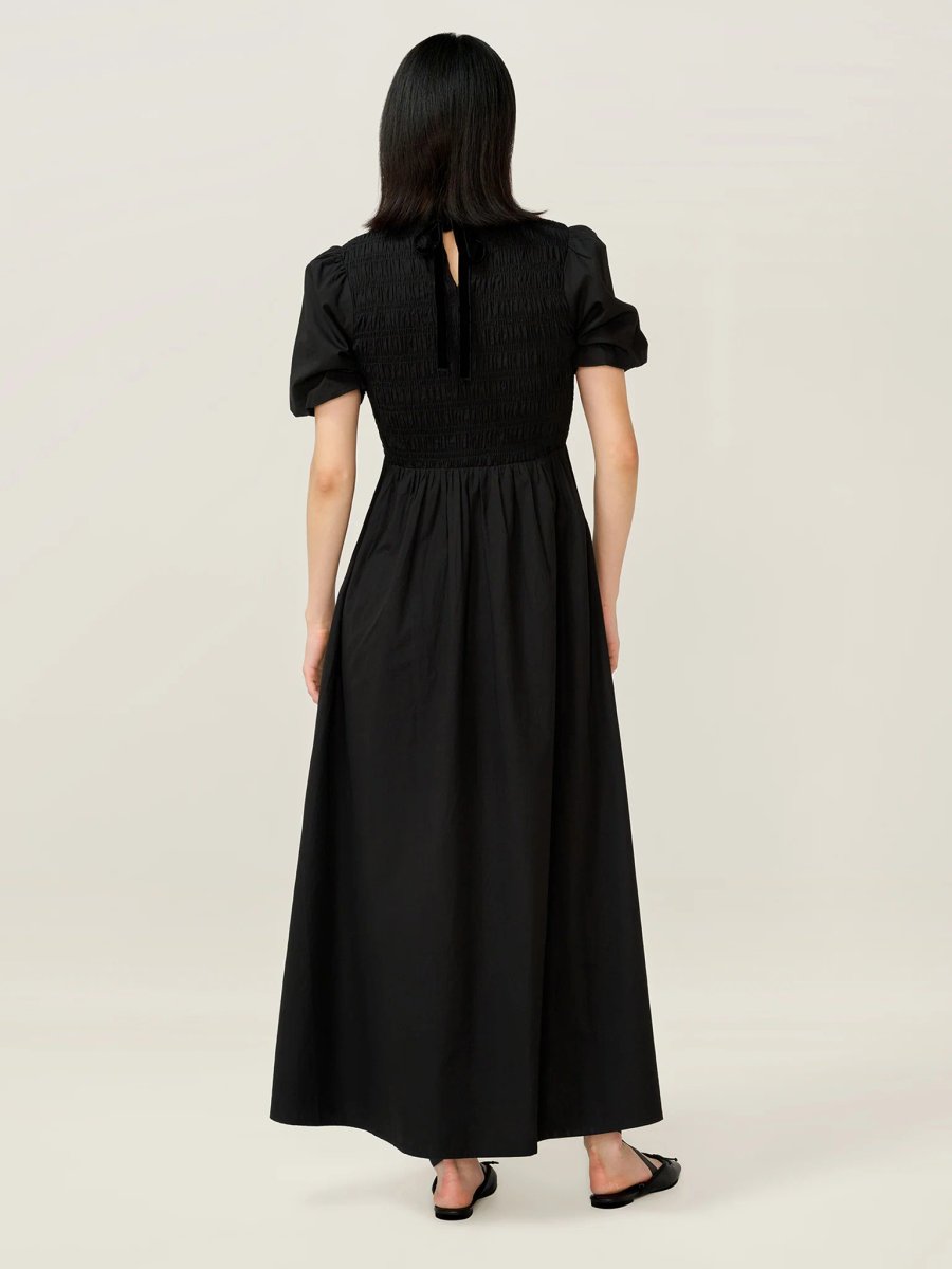 OMNES Orin Dress in Black - 4