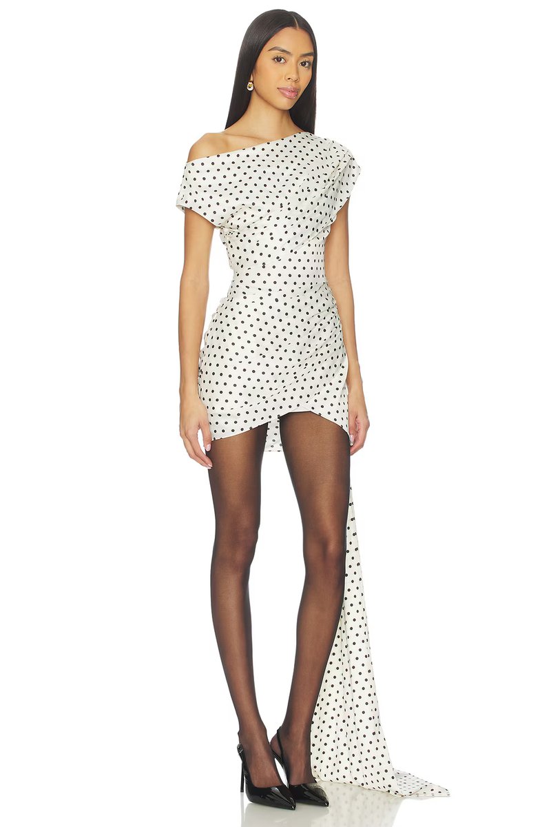 revolve Satin Tie Side Mini Dress - 2