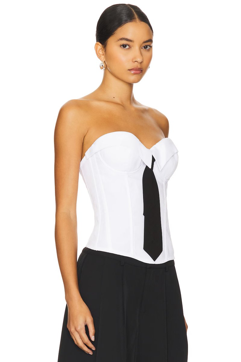 revolve Chrys Pinstripe Corset - 2