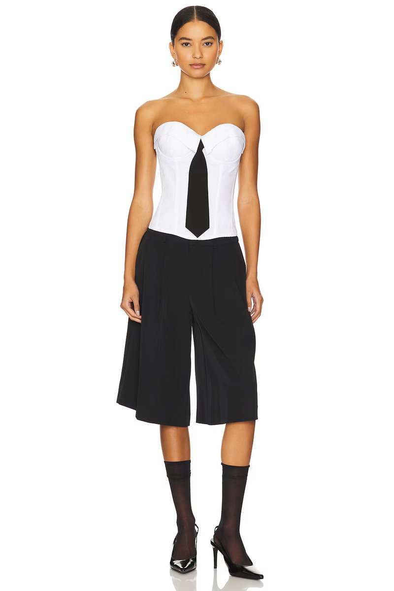 revolve Chrys Pinstripe Corset - 4