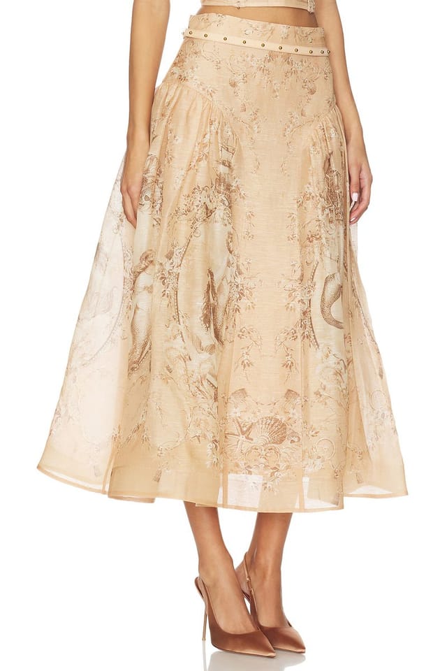 revolve Rebellion Beaded Midi Skirt - 2